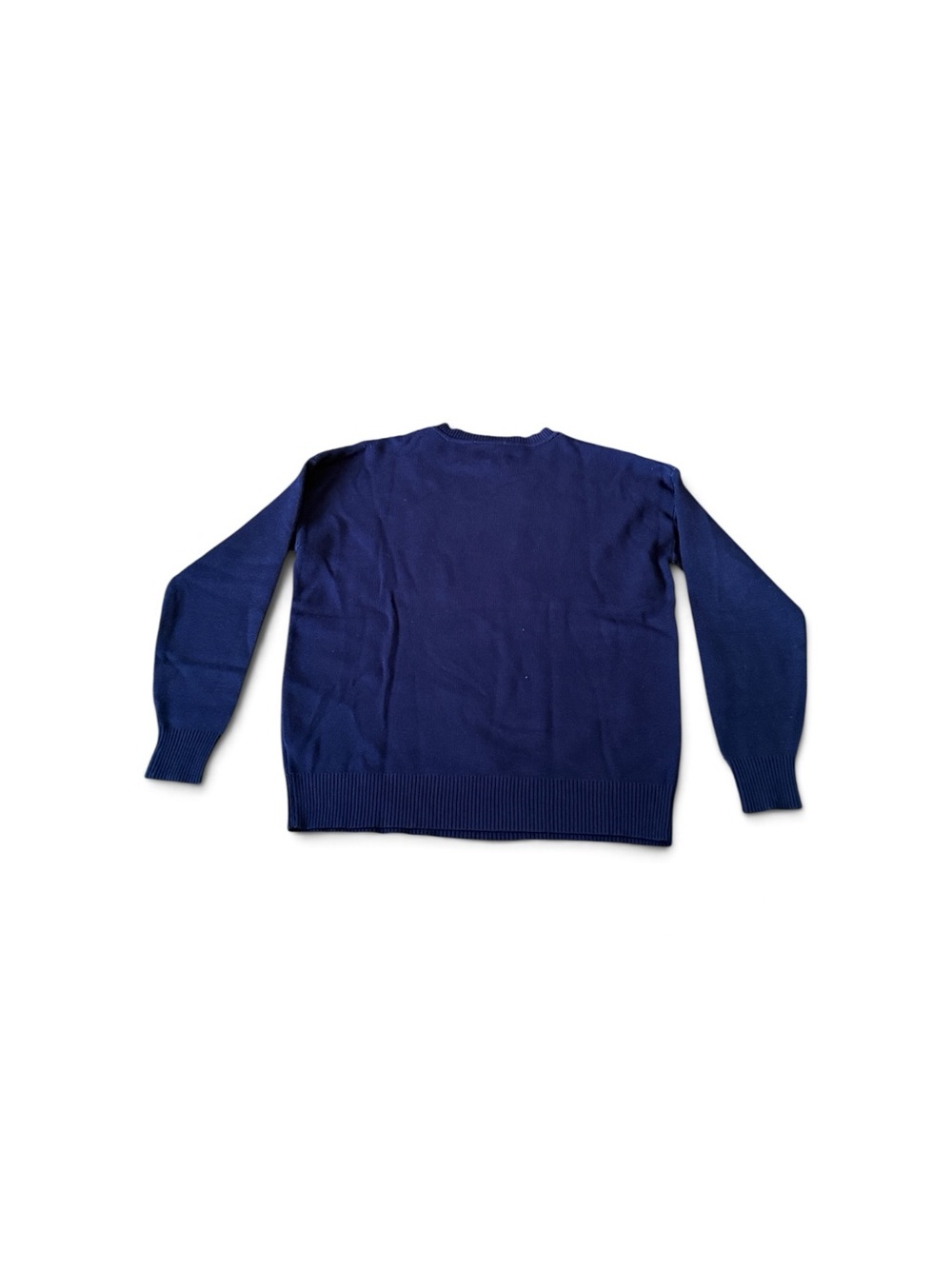 Woman’s Navy Oversized LONDON Sweater size Small - Picture 5 of 9